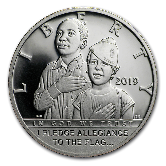2019 American Legion 1/2 Dollar Proof (w/Box & COA) 2019 American Legion 1/2 Dollar Proof (w/Box & COA)